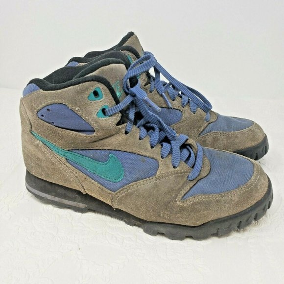 Nike Shoes - Vintage 1990s Nike ACG Womens Size 6 Hiking Boots Caldera 940709-IB Blue Gray